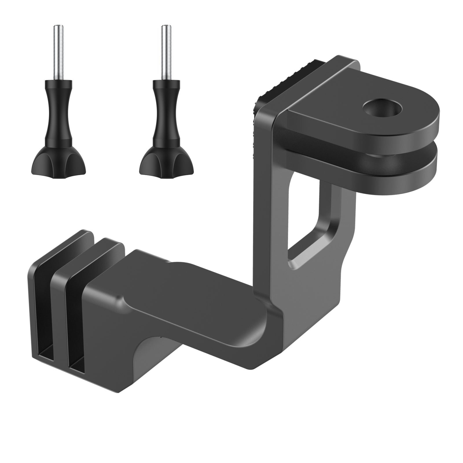 Universal Vertical Shooting Centering Arm Bracket For Action Camera, Spec: With 2pcs Long Screw