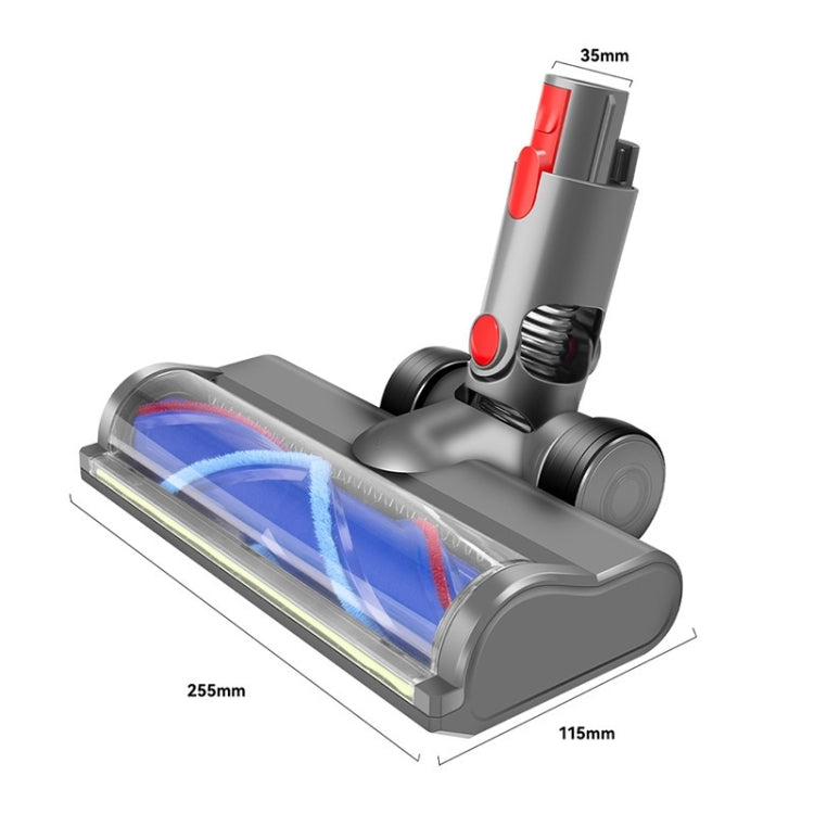 For Dyson V6 Soft Velvet Suction Head With Full Range Dust Display Light