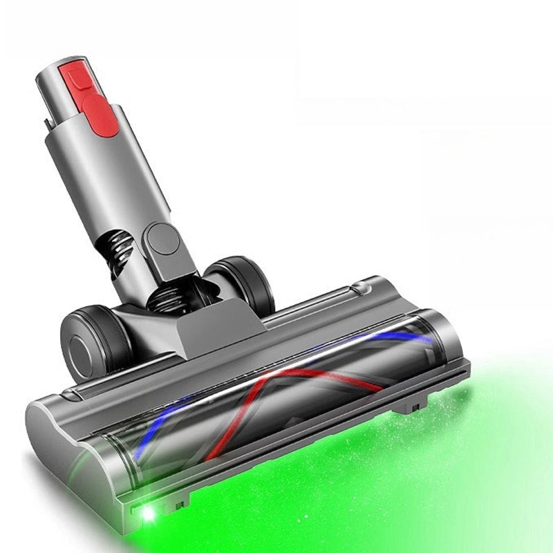For Dyson V7 V8 V10 V11 V15 Vacuum Cleaner Lightweight Direct Drive Floor Brush Head with Dust Led Lights