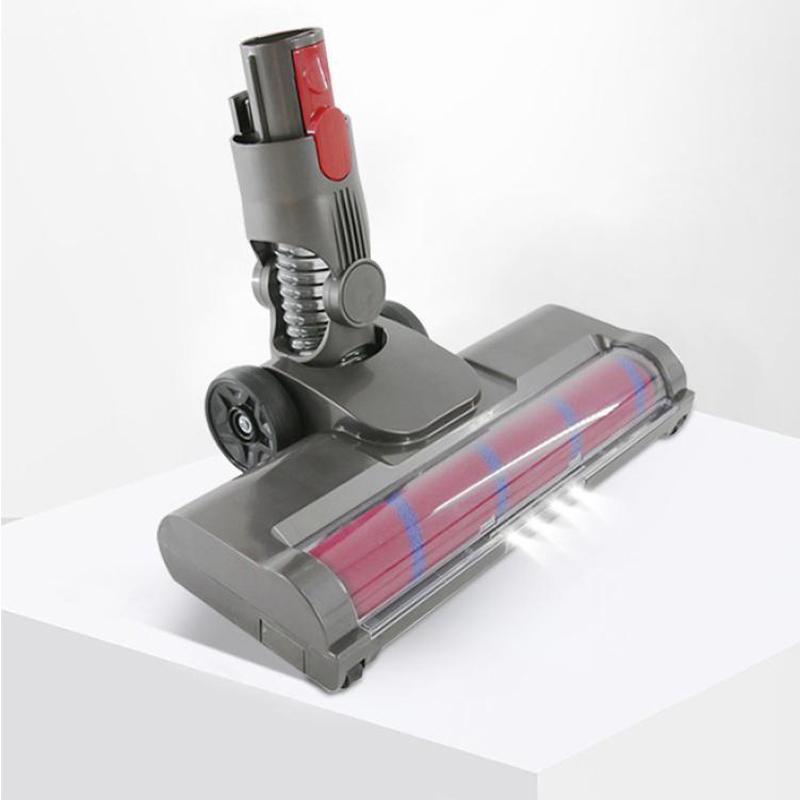 For Dyson V7 / V8 / V10 / V11 Vacuum Cleaner Floor Brush Head With LED Light 03B Roller Carpet