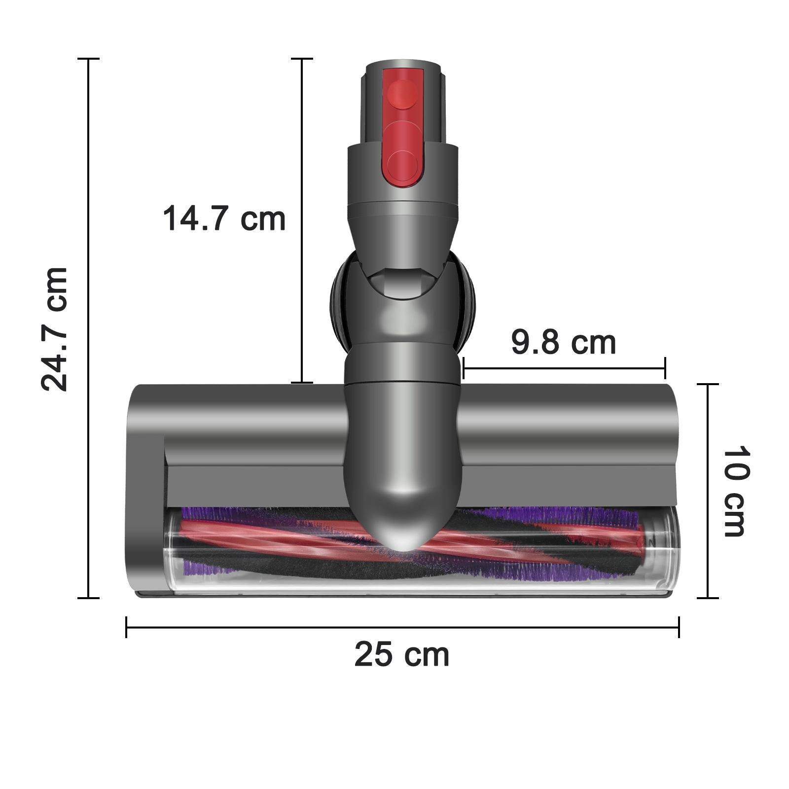 For Dyson V7 V8 V10 V11 V15 Vacuum Cleaner Direct Drive Carpet Floor Brush Head Accessories