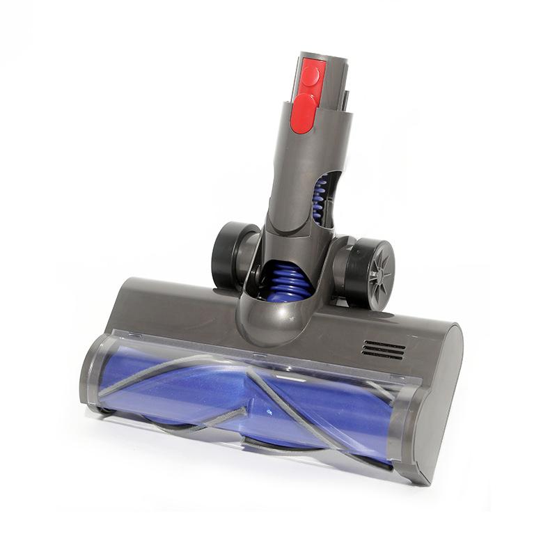 For Dyson V7 / V8 / V10 / V11 / V15 Vacuum Cleaner Direct Drive Anti-entanglement Brush Head with Green Light