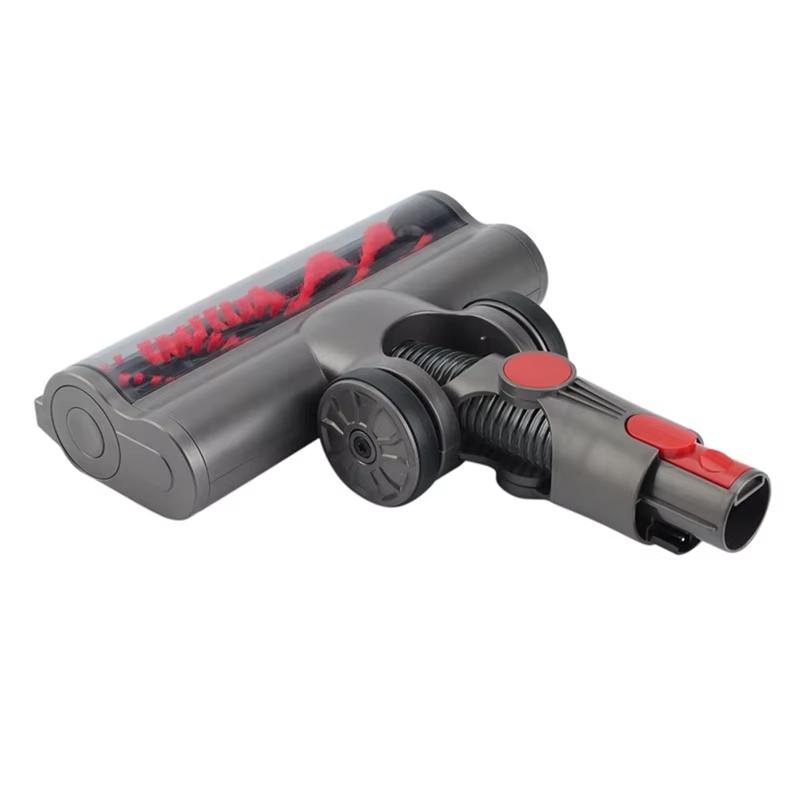 For Dyson V7 / V8 / V10 / V11 / V15 Vacuum Cleaner Floor Brush Carbon Fiber Attachment, Spec: 3pcs /Set