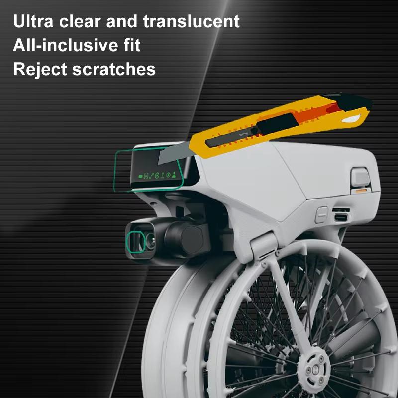 For DJI Flip CQT 4 In 1 Drone Nano Lens Radar Scratch Resistant HD Full Wrap Protective Film