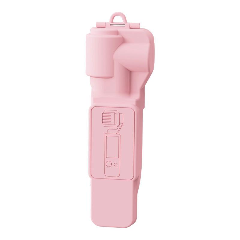 For DJI OSMO Pocket 3 BRDRC Lens Cap Camera Case Screen Protector Accessories(Pink)