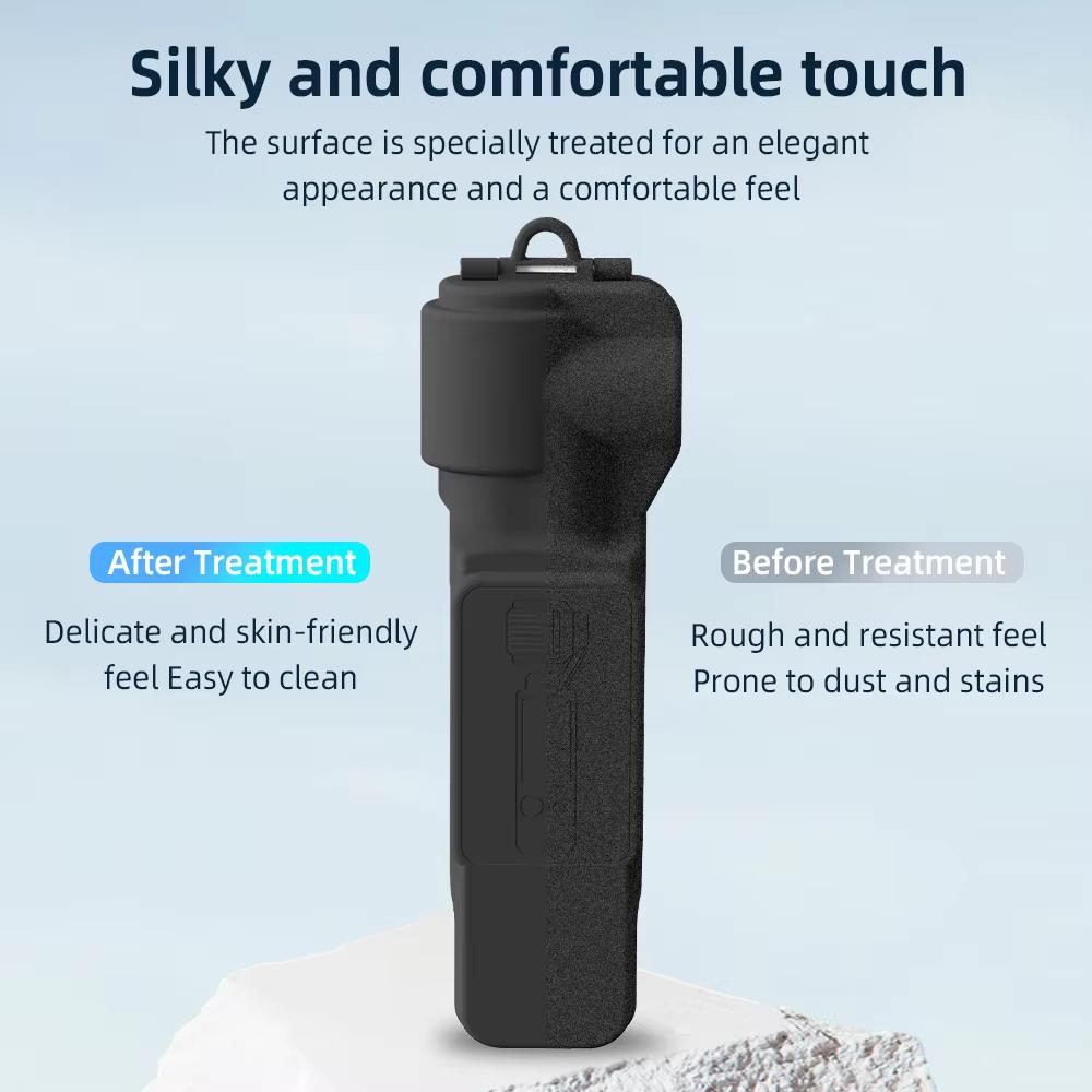 For DJI OSMO Pocket 3 BRDRC Lens Cap Camera Case Screen Protector Accessories(Pink)