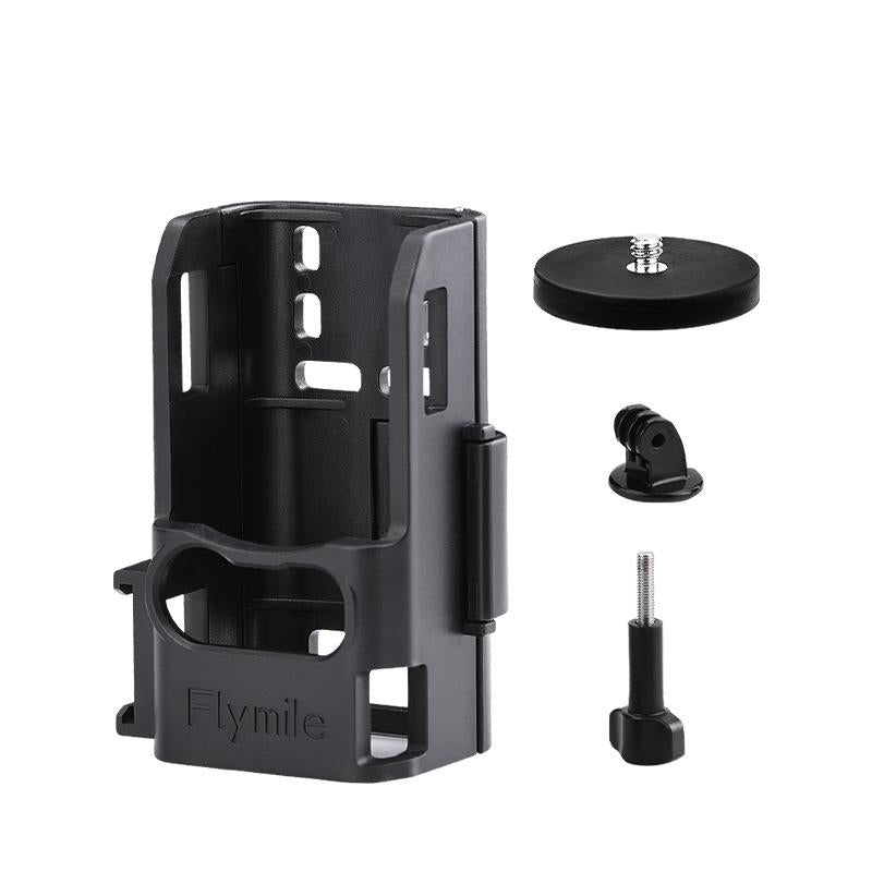 4pcs /Set For DJI Osmo Pocket 3 Flymile Magnetic Bracket Fixed Base Back Clip Adapter Bezel Accessories