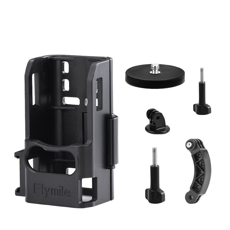 6pcs /Set For DJI Osmo Pocket 3 Flymile Magnetic Bracket Fixed Base Back Clip Adapter Bezel Accessories