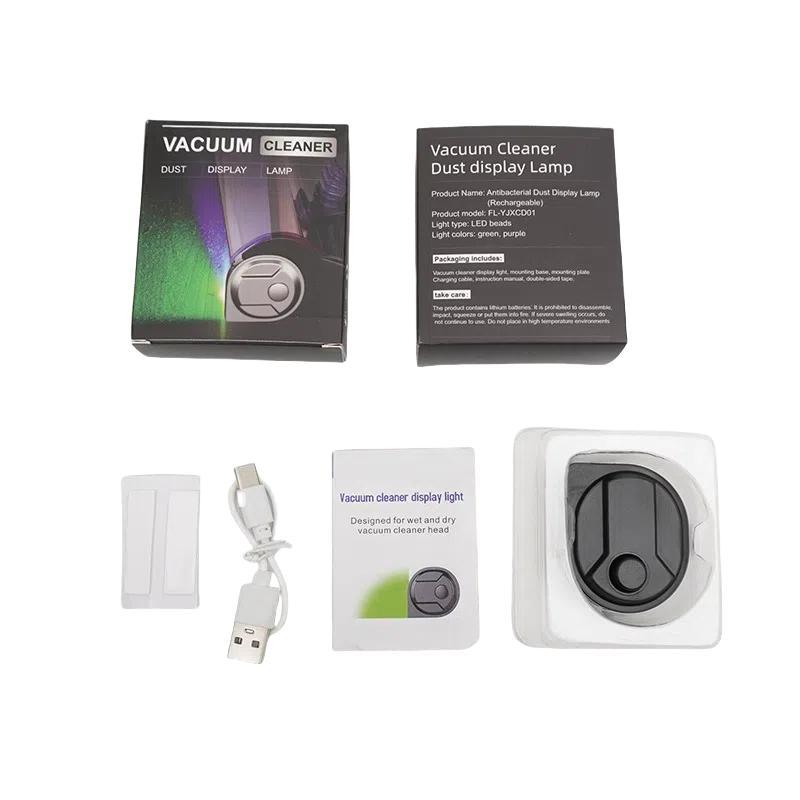 Universal Vacuum Cleaner Antibacterial Dust Display LED Lamp for Dyson / Dreame / Tineco , etc Gen 2