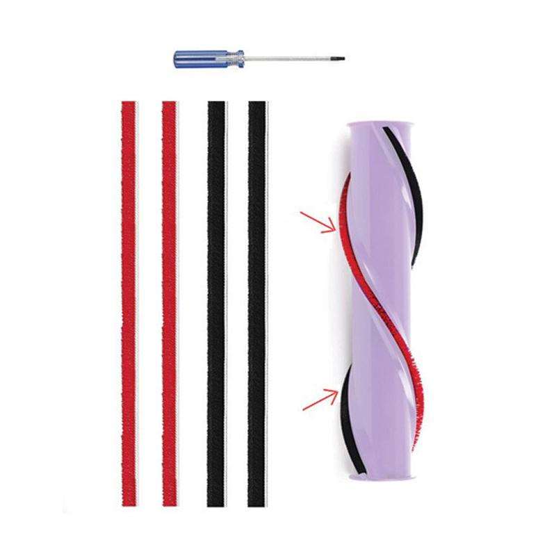 1set 571 Wide  Rolling Brush Plush Strips For Dyson Vacuum Cleaner V7 / V8 / V10 / V11 Direct Drive Brush Head