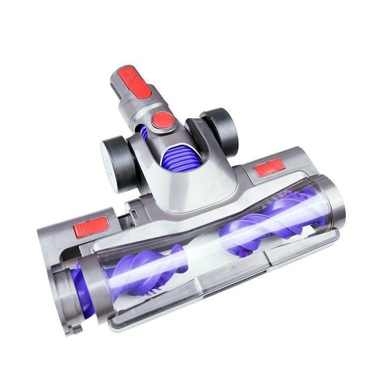 For Dyson V7 V8 V10 V11 V15 Vacuum Cleaner Double Roller Direct Drive Brush Head with LED Light(A5)