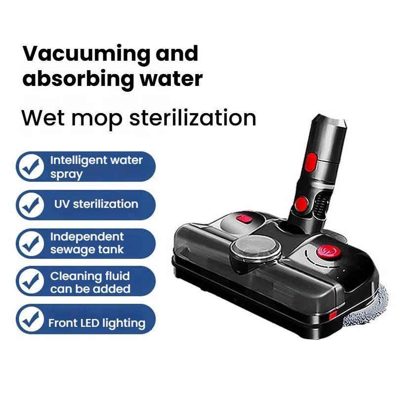 For Dyson V12 Slim / V10 Slim 4-In-1 Electric Mop Head With UV Sterilizer Light And Water Tank