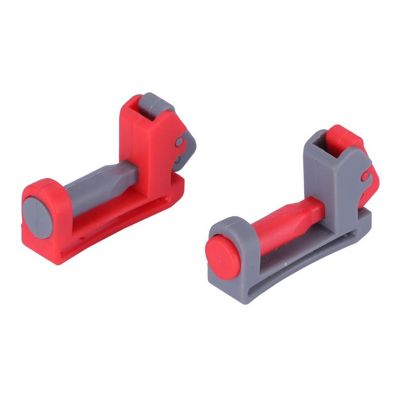 For Dyson V6 / V7 / V8 / V10 / V11 / V12 / V15 Vacuum Cleaner Switch Carabiner Holder(A Model Red Body Gray Key)