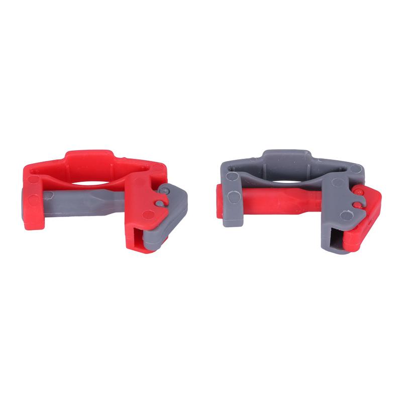 For Dyson V6 / V7 / V8 / V10 / V11 / V12 / V15 Vacuum Cleaner Switch Carabiner Holder(A Model Red Body Gray Key)
