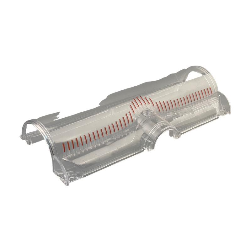 For Dyson V8 / V10 Vacuum Cleaner Anti-Tangle Direct Drive Floor Brushes Transparent Body Parts, Style: Interface Strip Cover