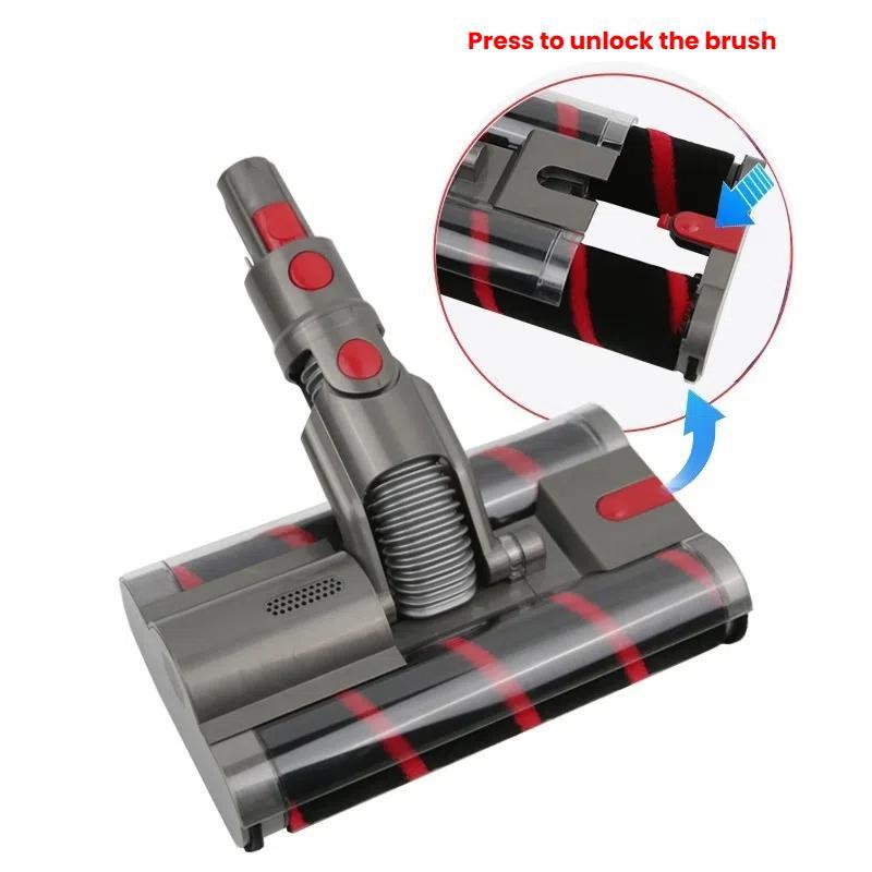 For Dyson Omni-Glide Sv19/21 / Micro  Vacuum Cleaner Dual Roller Brush Head Universal Floor Brush Replacement