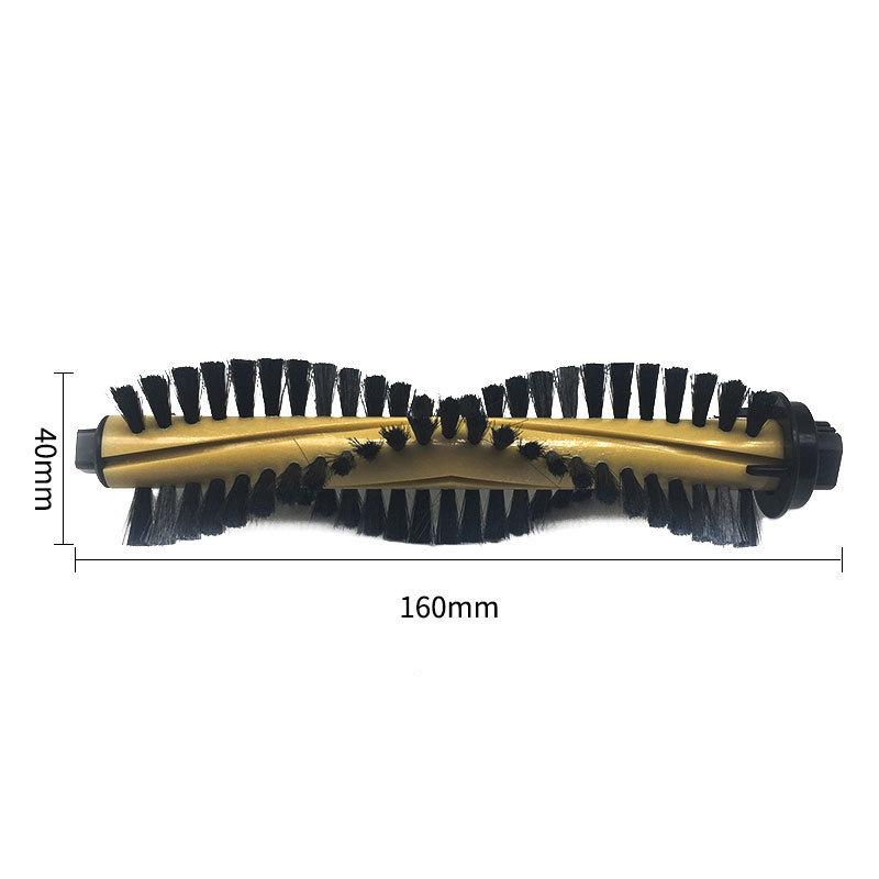 For ILIFE A4S / A40 / ECOVACS CEN550 Sweeping Robot Vacuum Cleaner Accessories Main Brush (Yellow)