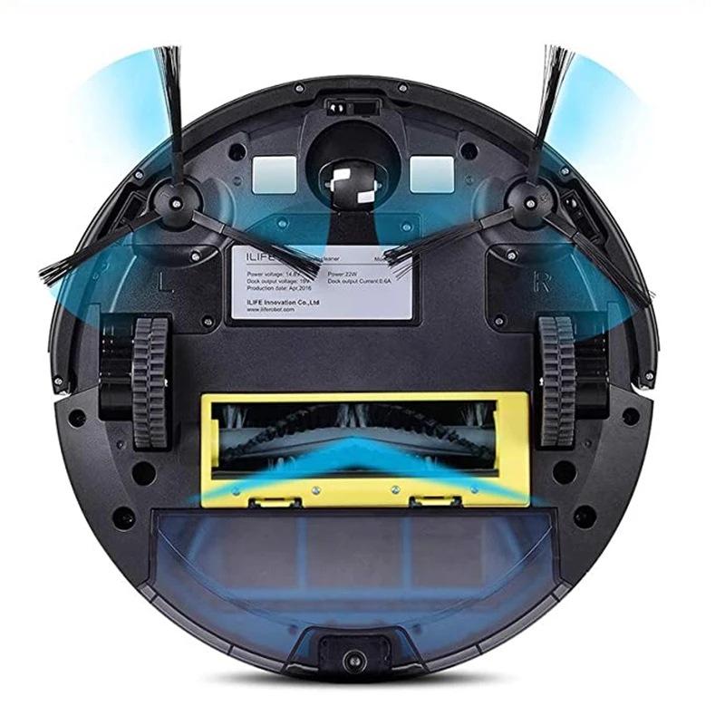 For ILIFE A4S / A40 / ECOVACS CEN550 Sweeping Robot Vacuum Cleaner Accessories Main Brush (Yellow)
