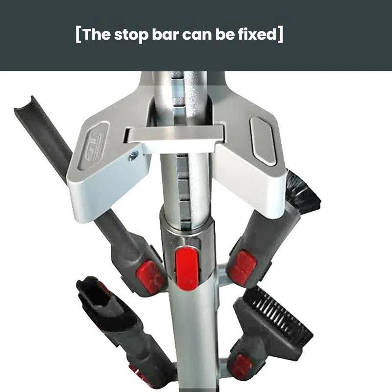 Universal Stand Holder for Cordless Stick Vacuum For Dyson, Xiaomi, Bissell, Shark, Midea, Whirlpool & More(Black)