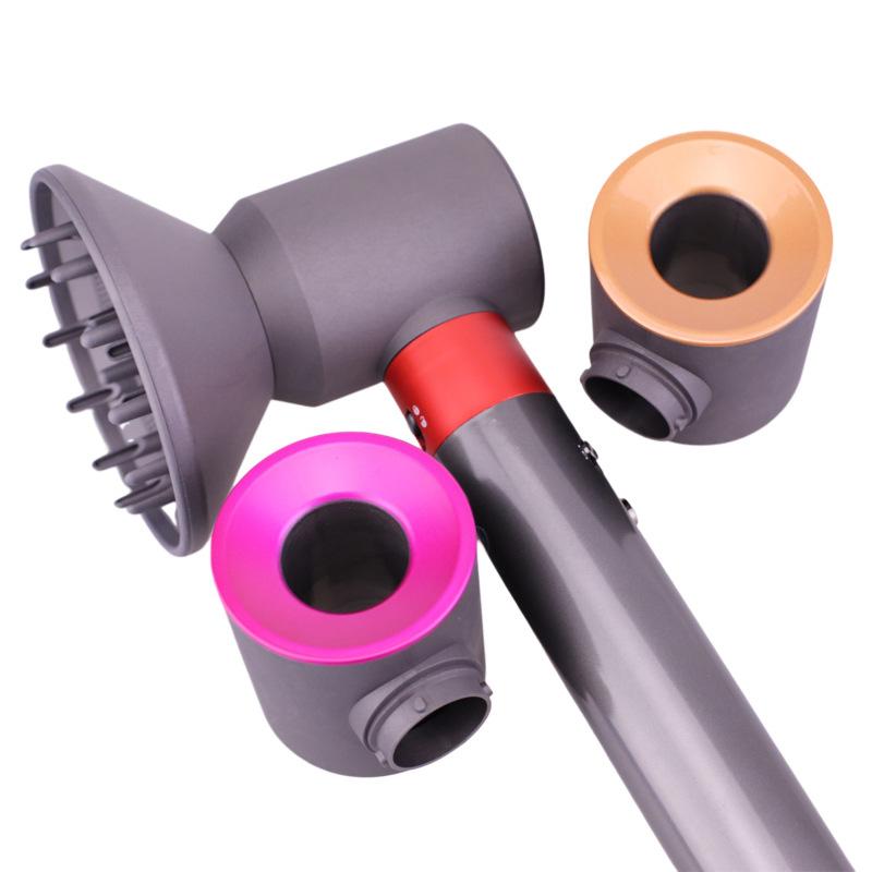 For Dyson Airwrap HS01/HS05 Styler Anti-scalding Adapter Converting to Hair Dryer With Diffuser Gold Bronze