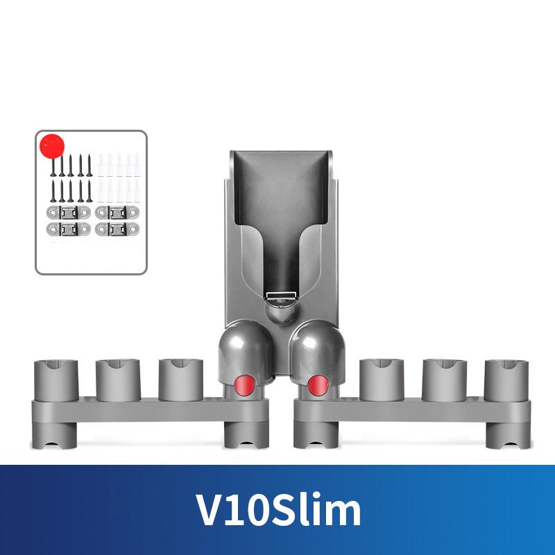 For Dyson V10 Slim Vacuum Cleaner Wall Mount Storage Rack Accessory Holder Holds Up to 10 Attachments