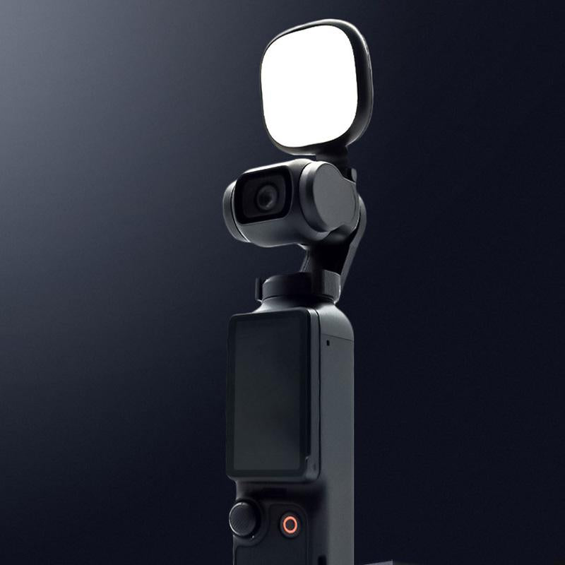 For DJI Osmo Pocket 3 JSR Fixed Frame Head Fill Light, Spec: With Widening Lens