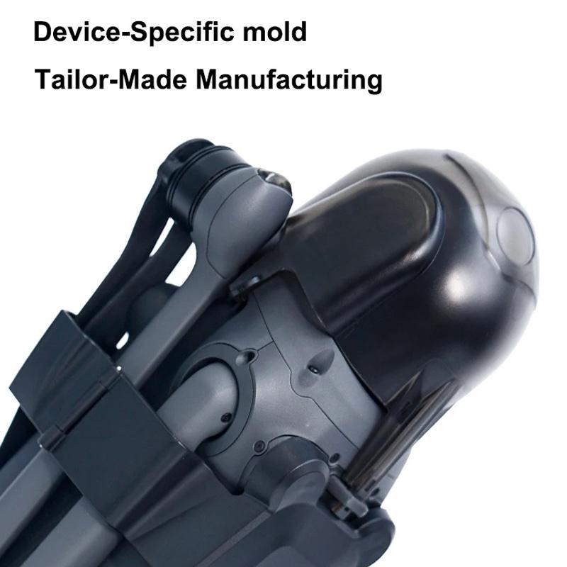 For DJI Mavic 4 Pro CYNOVA Gimbal Lens Protective Cover Protector Lens Hood Cap(Transparent Black)