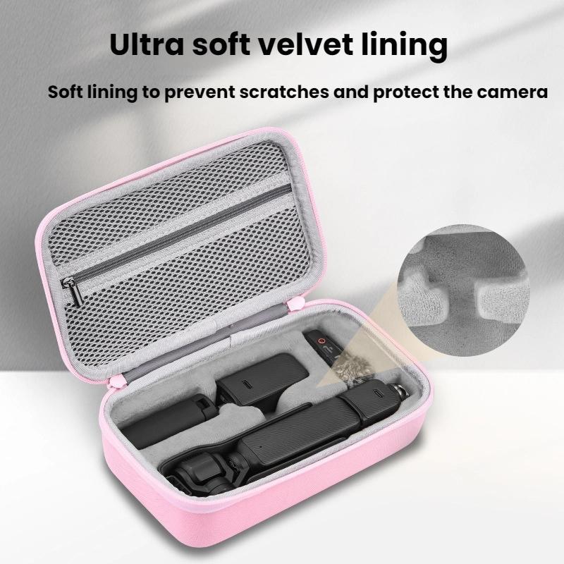 For DJI OSMO POCKET 3 BRDRC Portable Handheld Storage Bag(Blue)