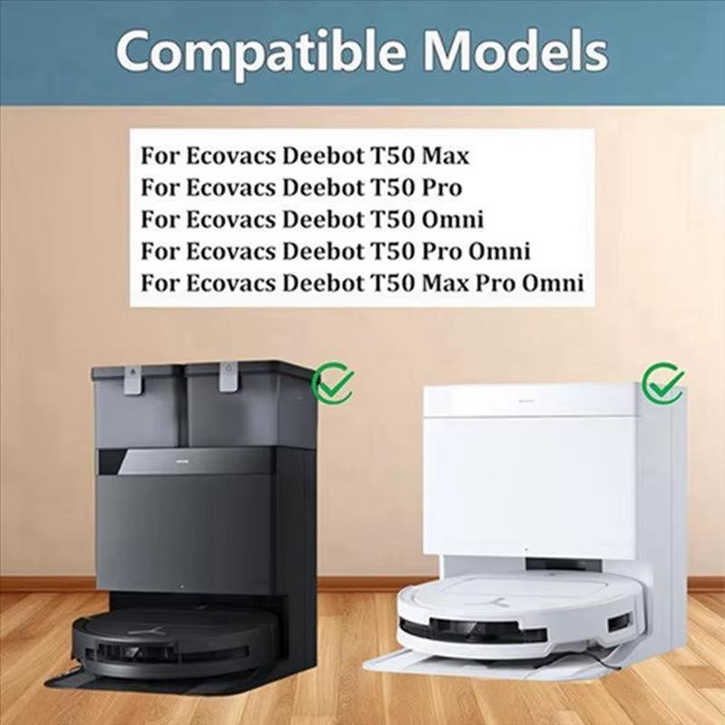 17 In 1 Kit For Ecovacs Deebot T50 PRO / T50 PRO OMNI / T50 MAX PRO OMNI / T50 OMNI Replacement Parts