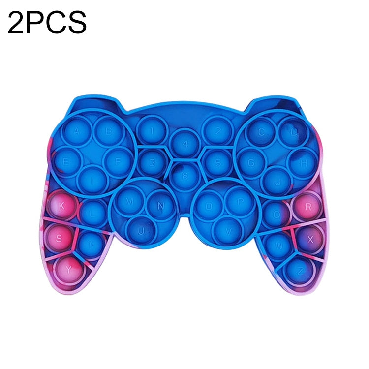 2 PCS Children Silicone Desktop Educational Decompression Toy, Style: Gamepad