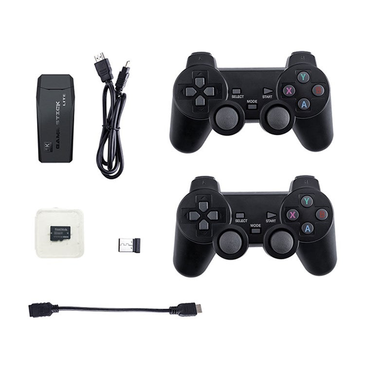 Y3 Lite Video Game Console HD Classic Dual 2.4G Wireless Controllers Game Stick Built-In 10000 Games - 32G