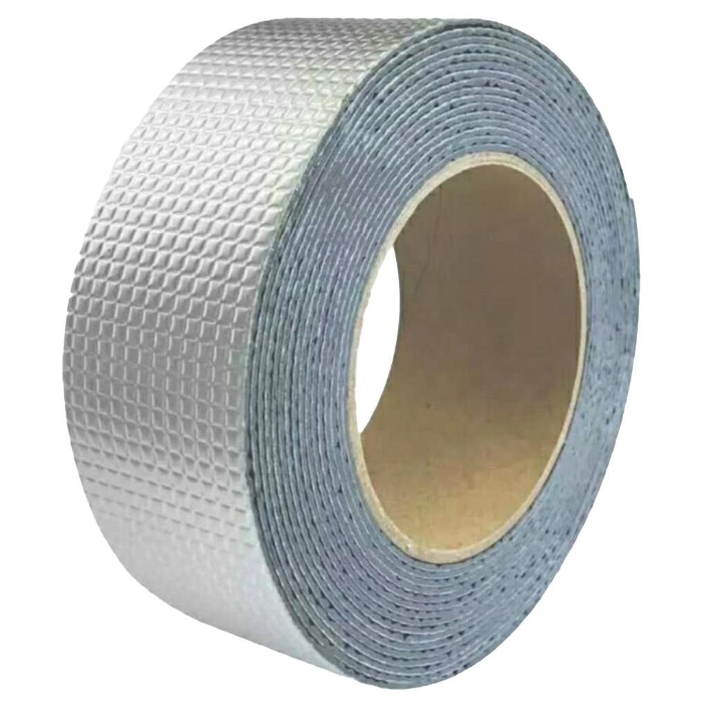 Aluminium Foil Butyl Tape Adhesive Waterproof Repairs Duct Tape Heat Shield 30x1.5mm