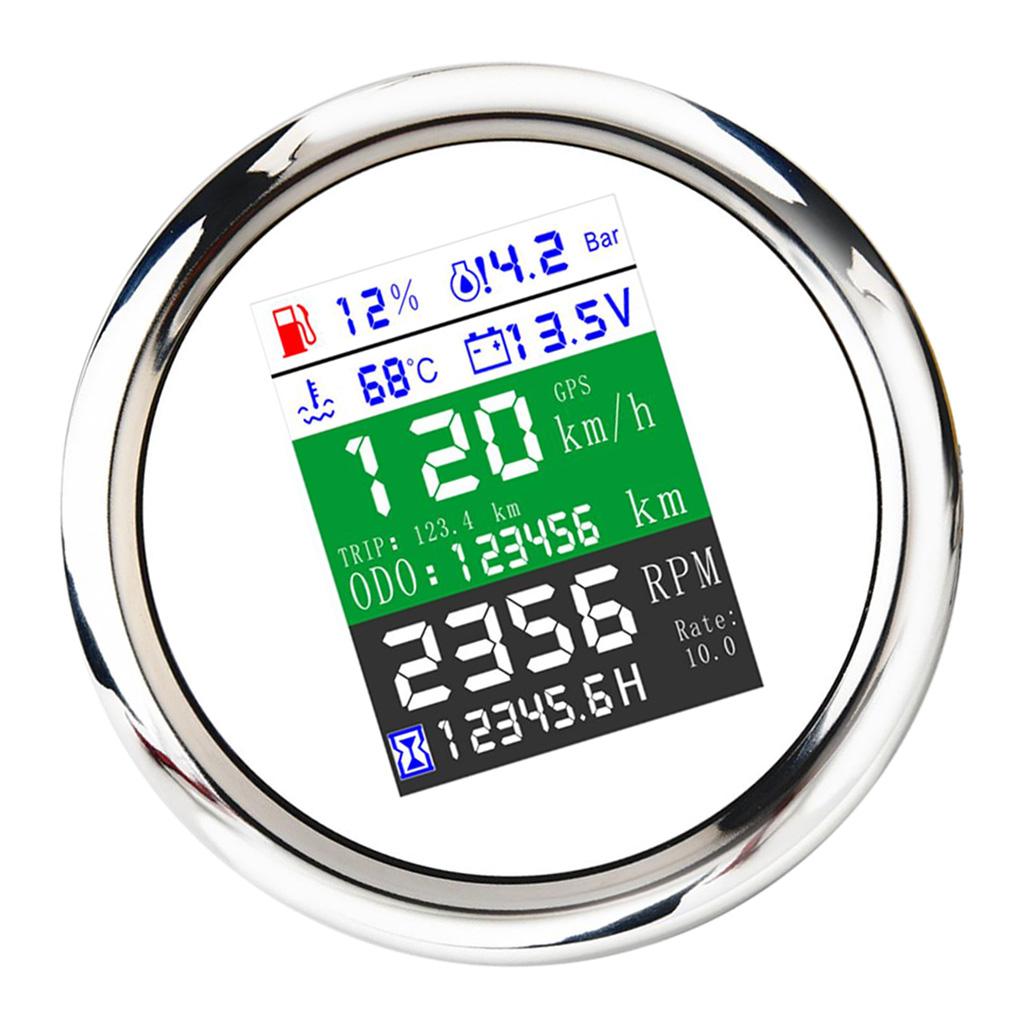  Yacht Instruments 85mm Six-in-One Multifunctional Combination Table White