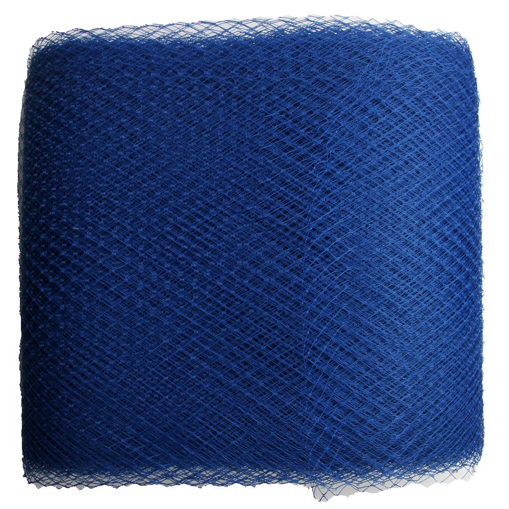 1 Yard 25cm Metallic Mesh Ribbon Webbing Christmas Wedding Crafts Dark Blue