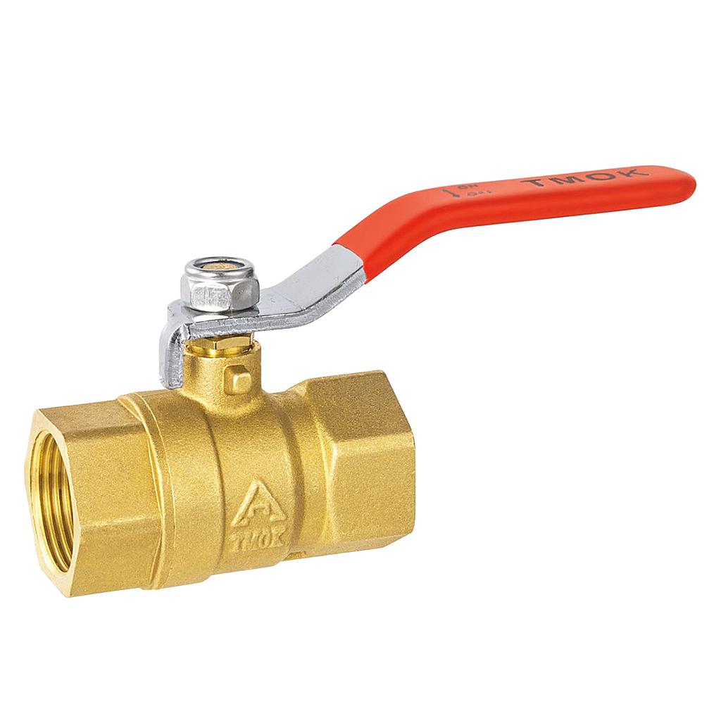 G3/4'' NPT Thread Brass Ball Valve Shut Off Lever Handle Brass Female DN20